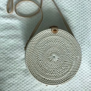 Rattan round Bag